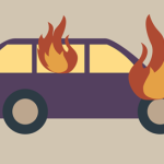 ilustrasi-mobil-terbakar
