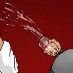 Foto : ilustrasi penyiraman air keras_net