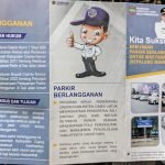Foto : pamflet parkir berlangganan di ciamis