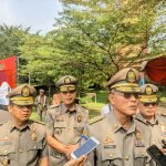 Foto : Bupati Ciamis Herdiat Sunarya, Wakil Bupati Ciamis Yana D Putra, dan Sekda Ciamis Tatang.