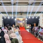 Foto : acara graduasi SMA Negeri 1 Ciamis di Gedung Islamic Center Ciamis